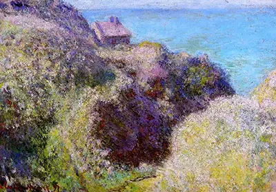 Die Schlucht bei Varengeville am späten Nachmittag Claude Monet